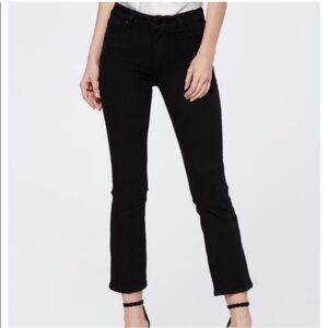 Paige Colette Crop Flare Jeans – Women’s Size 27 – Black